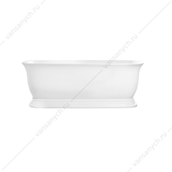 Ванна 170х80 акрил. BELBAGNO BB400 белая слив-перелив. хром, BB400-1700-800 Belbagno (Италия) купить в Тюмени (Ван Саныч™)