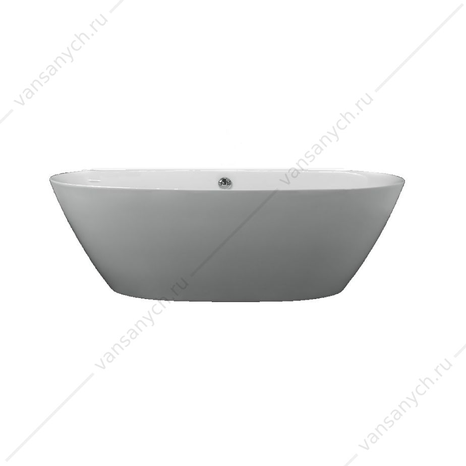 Ванна 180х90 акрил. BELBAGNO BB68 белая слив-перелив. хром, BB68-1800 Belbagno (Италия) купить в Тюмени (Ван Саныч™)