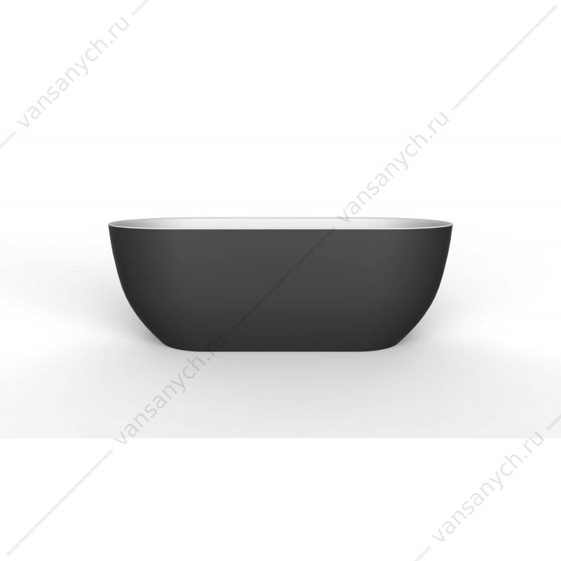 Ванна 170х80 акрил. BELBAGNO BB70 черная,  BB70-1700-800-W/NM Belbagno (Италия) купить в Тюмени (Ван Саныч™)