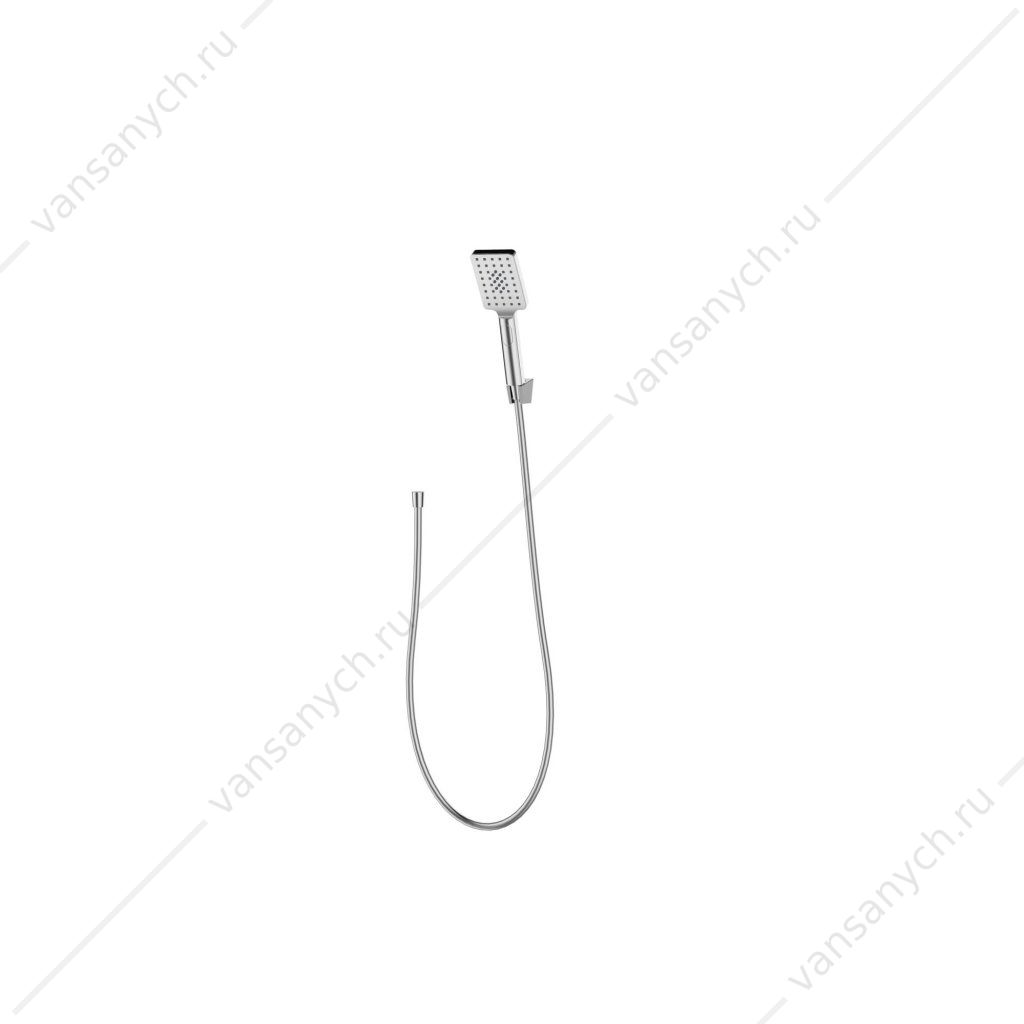 Ручной душ со шлангом и держателем BELBAGNO LUCE хром LUC-DFS-CRM Belbagno (Италия) купить в Тюмени (Ван Саныч™)