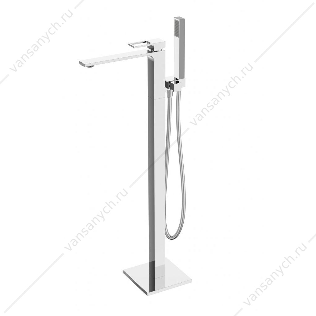 Смеситель напольный для ванной BELBAGNO LUCE хром LUC-FMT-CRM Belbagno (Италия) купить в Тюмени (Ван Саныч™)