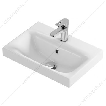00-00002554 Раковина Cersanit MODUO 50 SLIM 1 отв. белый S-UM-MOD50SL/1 Cersanit (Польша) купить в Тюмени (Ван Саныч™)