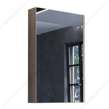 00-00009233 Зеркало-шкаф 50 COMFORTY Порто дуб дымчатый, 00-00009233CF Comforty (Россия) купить в Тюмени (Ван Саныч™)