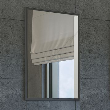 00-00009575 Зеркало 55х80 COMFORTY Лозанна серый матовый, 00-00009575CF Comforty (Россия) купить в Тюмени (Ван Саныч™)