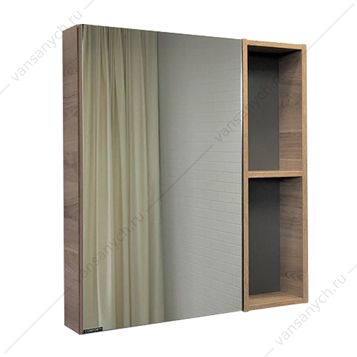 00-00009924 Зеркало-шкаф 75 COMFORTY Дуэт дуб натуральный, 00-00009924CF Comforty (Россия) купить в Тюмени (Ван Саныч™)