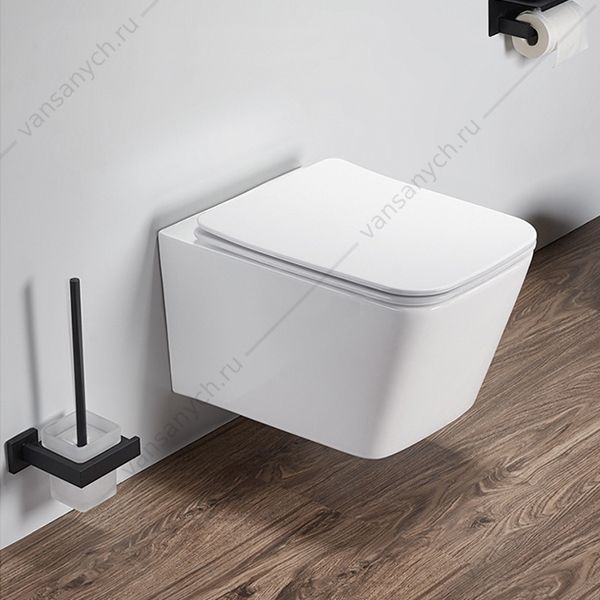 00-00012849 Унитаз безободковый COMFORTY 106 сиденье микролифт, быстросъёмное, подвесной Comforty (Россия) купить в Тюмени (Ван Саныч™)