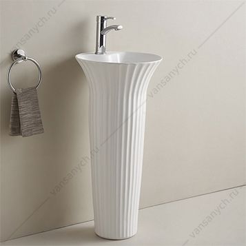 00-00012843 Раковина напольная COMFORTY 194 белый Comforty (Россия) купить в Тюмени (Ван Саныч™)