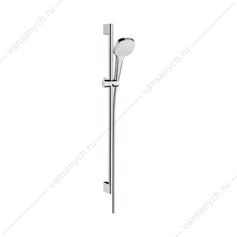 Душевой гарнитур 90 см HG Croma Select E 1jet белый/хром 26594400  HANSGROHE (Германия) купить в Тюмени (Ван Саныч™)
