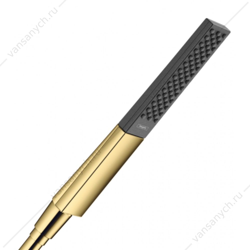Ручной душ HG Rainfinity Baton 100 1jet, EcoSmart золото 26867990  HANSGROHE (Германия) купить в Тюмени (Ван Саныч™)