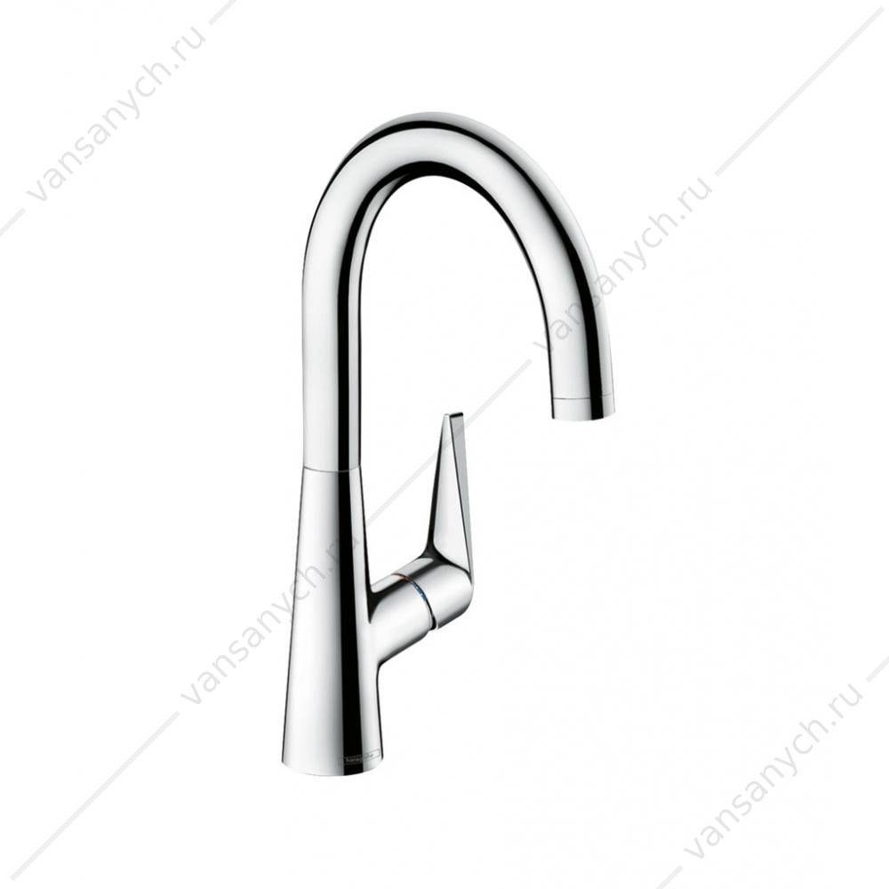 Смеситель для кухни HG Talis S 220 хром 72814000  HANSGROHE (Германия) купить в Тюмени (Ван Саныч™)
