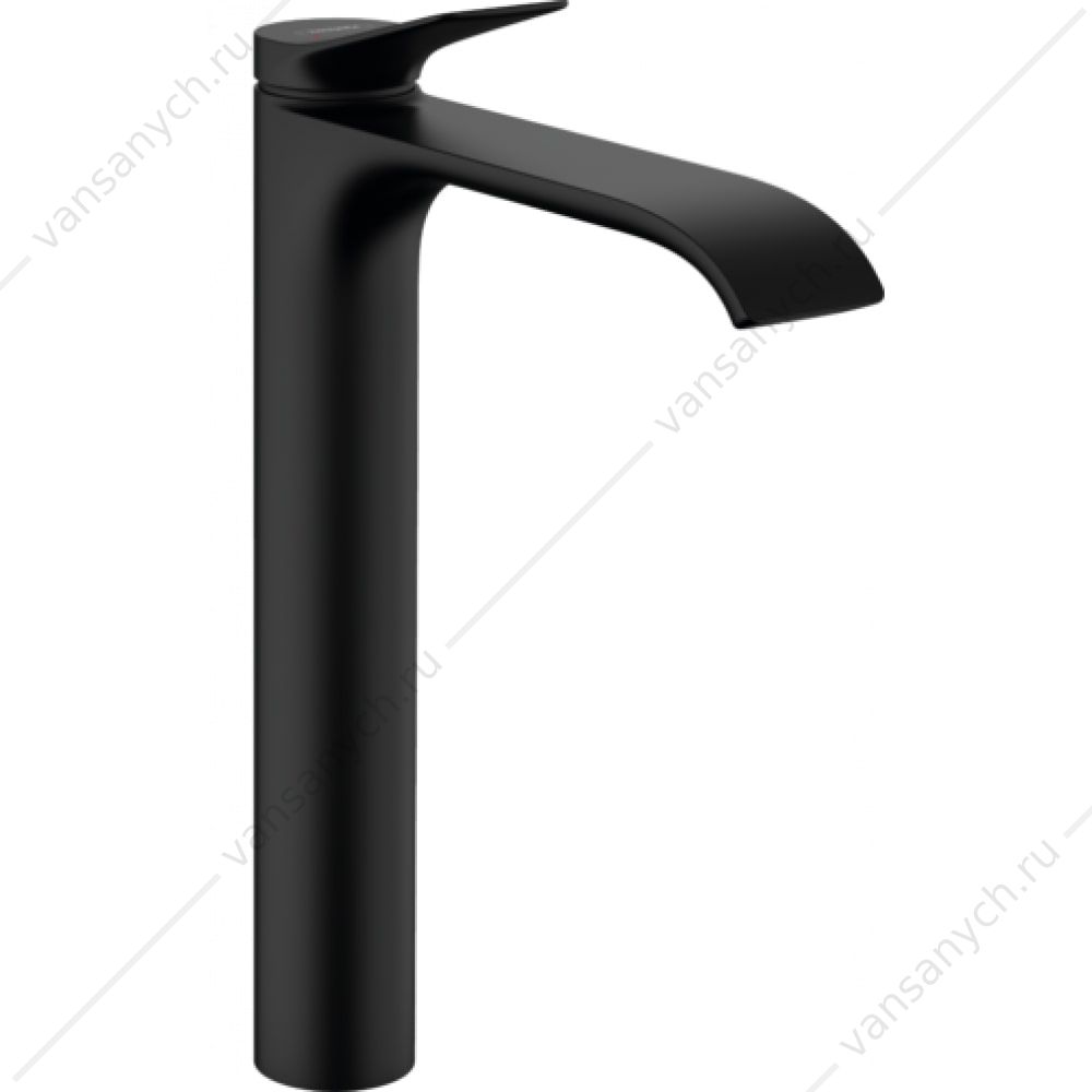 Смеситель для раковины HG Vivenis 250 высокий излив, черный 75042670  HANSGROHE (Германия) купить в Тюмени (Ван Саныч™)