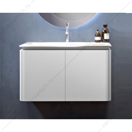 Тумба под раковину 95 CEZARES STYLUS, 4 ящика, Bianco opaco, 55226 Cezares (Италия) купить в Тюмени (Ван Саныч™)