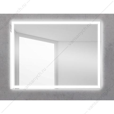 Зеркало BELBAGNO 100х60 с подсветкой и кноп. выключателем , SPC-GRT-1000-600-LED-BTN Belbagno (Италия) купить в Тюмени (Ван Саныч™)