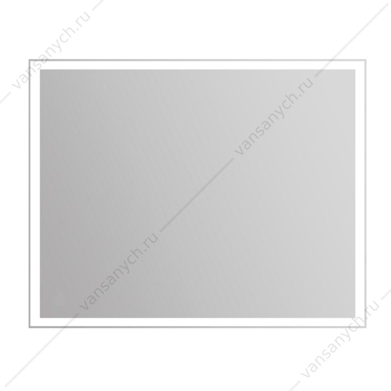 Зеркало BELBAGNO 100х80 с подсветкой и кноп. выключателем , SPC-GRT-1000-800-LED-BTN Belbagno (Италия) купить в Тюмени (Ван Саныч™)