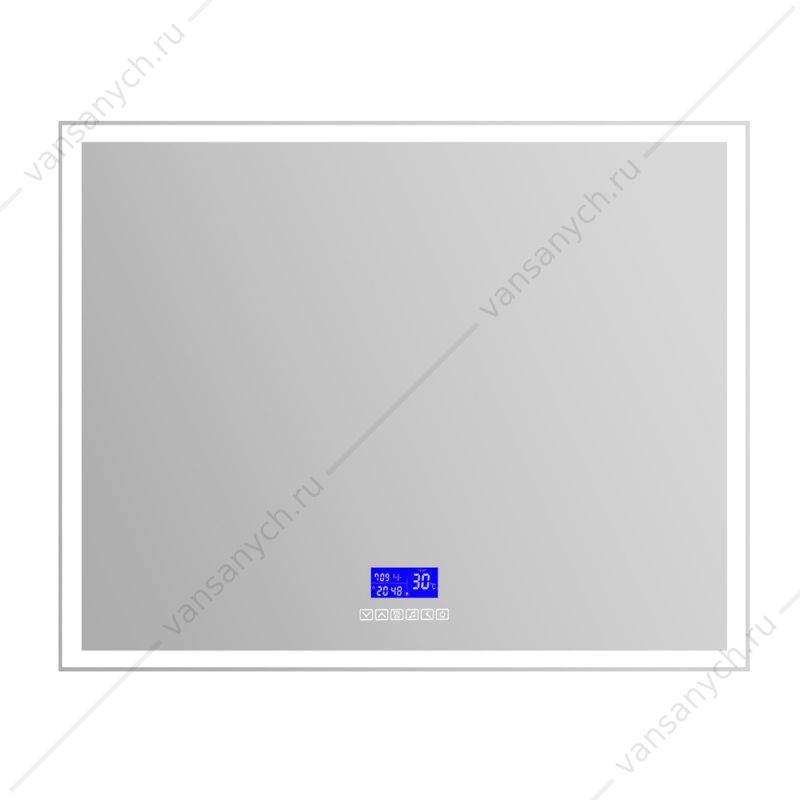 Зеркало BELBAGNO 100х80 с подсветкой и сенсор. выключ, bluetooth, цифр. термометр, радио , SPC-GRT-1000-800-LED-TCH-RAD Belbagno (Италия) купить в Тюмени (Ван Саныч™)