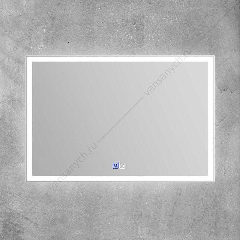Зеркало BELBAGNO 120х80 с подсветкой и сенсор. выключ, bluetooth, микрофон, динамики, SPC-GRT-1200-800-LED-TCH-PHONE Belbagno (Италия) купить в Тюмени (Ван Саныч™)