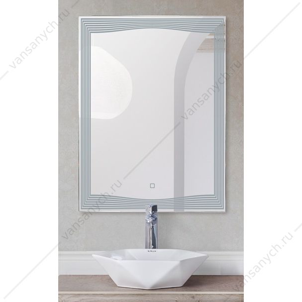 Зеркало BELBAGNO 60х80 с подсветкой и сенсор. выключателем, SPC-LNS-600-800-LED-TCH Belbagno (Италия) купить в Тюмени (Ван Саныч™)