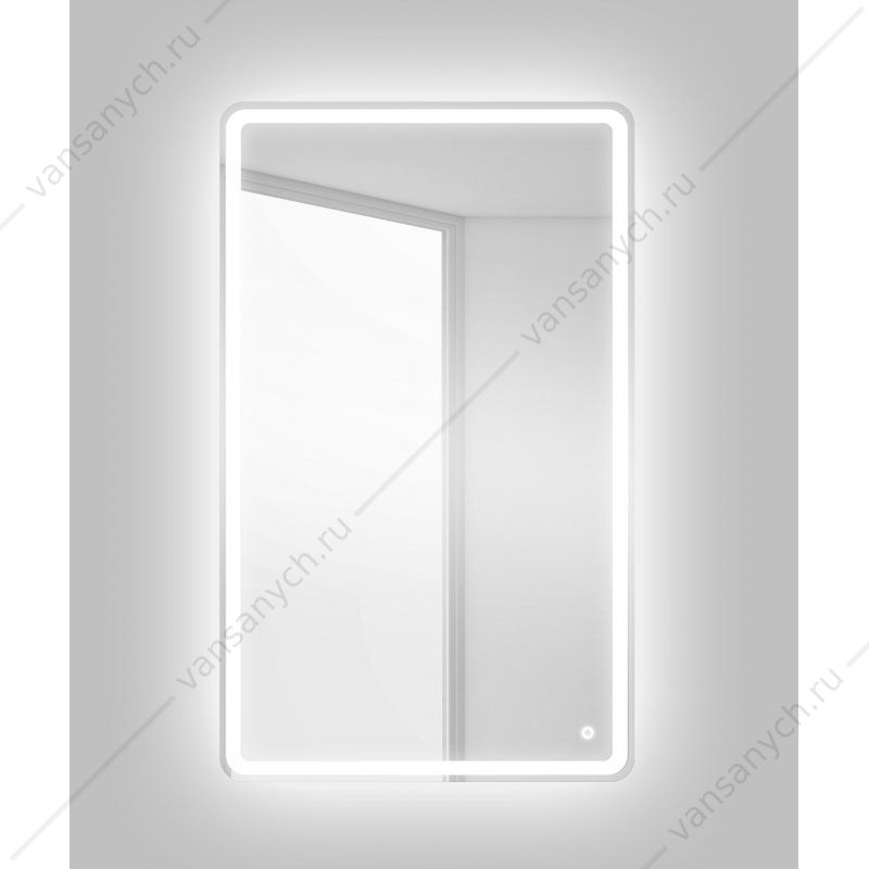 Зеркало BELBAGNO 50х80 с подсветкой и сенсор. выключателем, SPC-MAR-500-800-LED-TCH Belbagno (Италия) купить в Тюмени (Ван Саныч™)