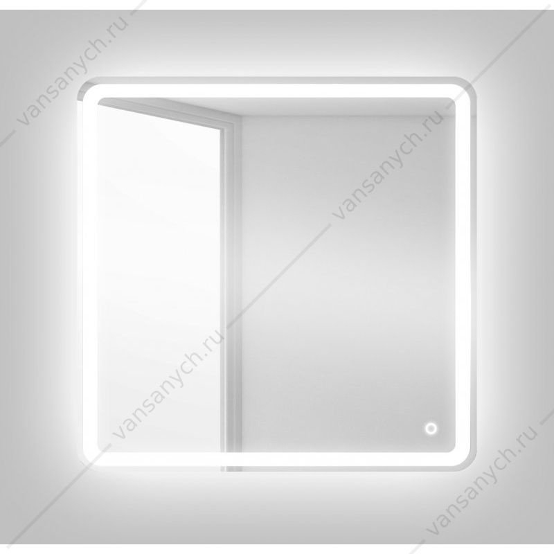Зеркало BELBAGNO 60х60 с подсветкой и сенсор. выключателем, SPC-MAR-600-600-LED-TCH Belbagno (Италия) купить в Тюмени (Ван Саныч™)