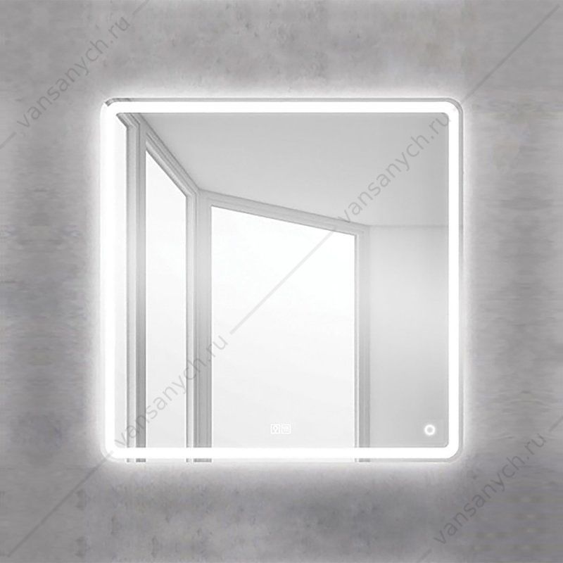 Зеркало BELBAGNO 90х80 с подсветкой и сенсор. выключателем, SPC-MAR-900-800-LED-TCH Belbagno (Италия) купить в Тюмени (Ван Саныч™)