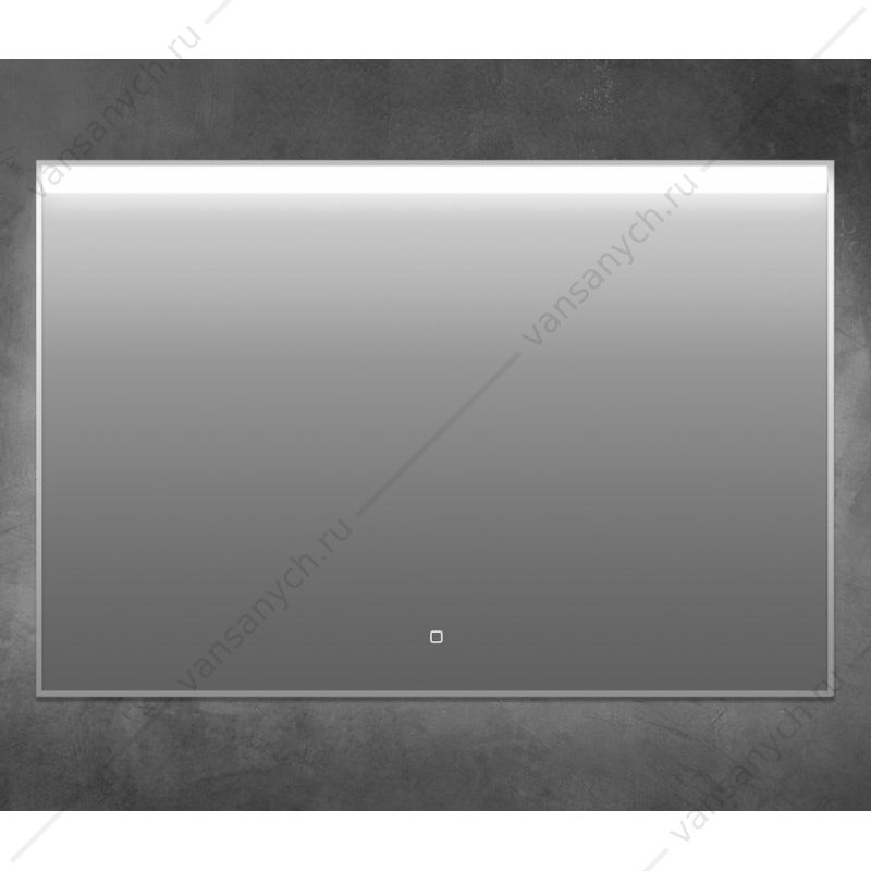 Зеркало BELBAGNO 120х80 в алюмин раме с подсветкой, с сенсор. выключ., SPC-UNO-1200-800-TCH Belbagno (Италия) купить в Тюмени (Ван Саныч™)