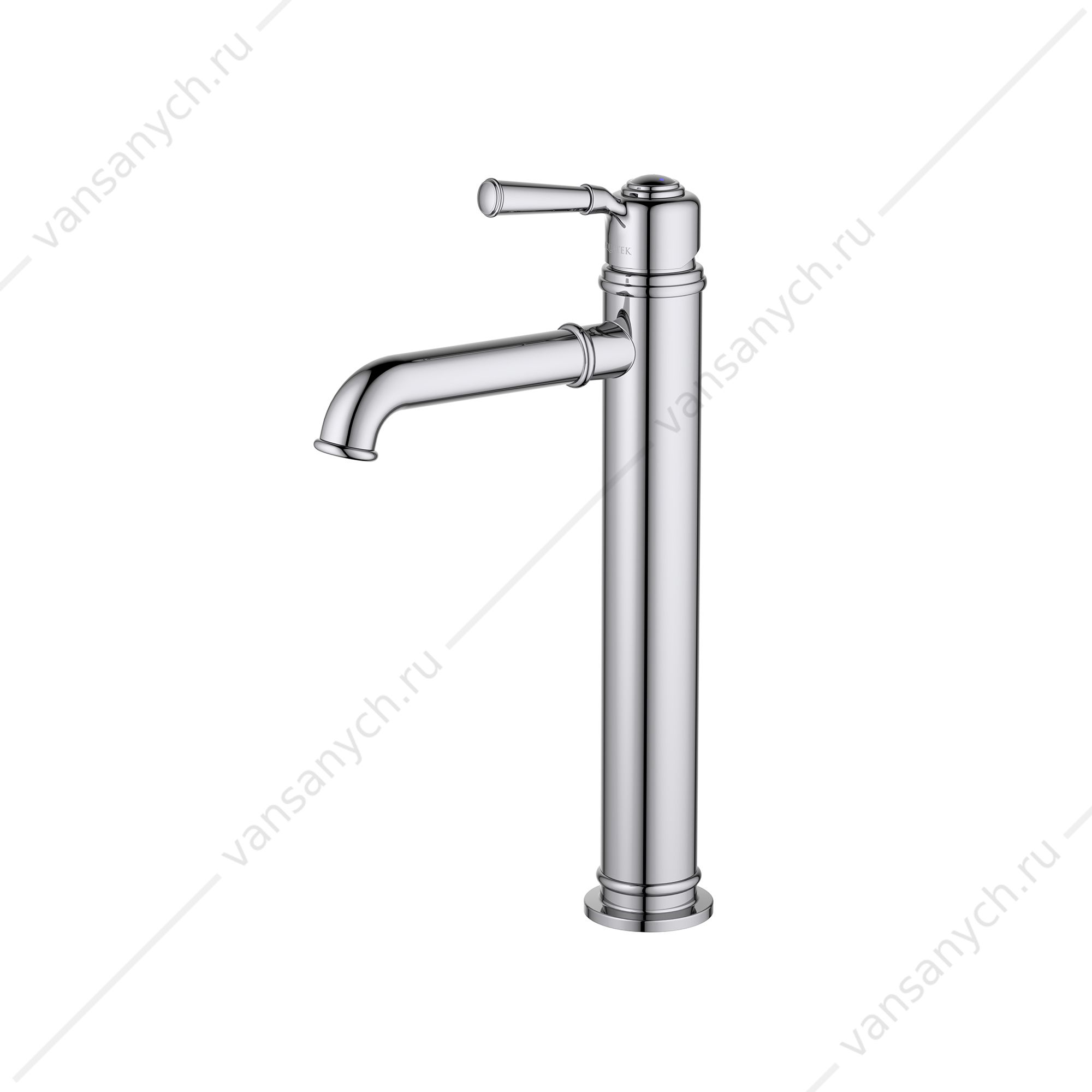 Смеситель для раковины AQUATEK КЛАССИК, 235 мм, без донного клапана, хром AQ1504CR Aquatek (Россия) купить в Тюмени (Ван Саныч™)