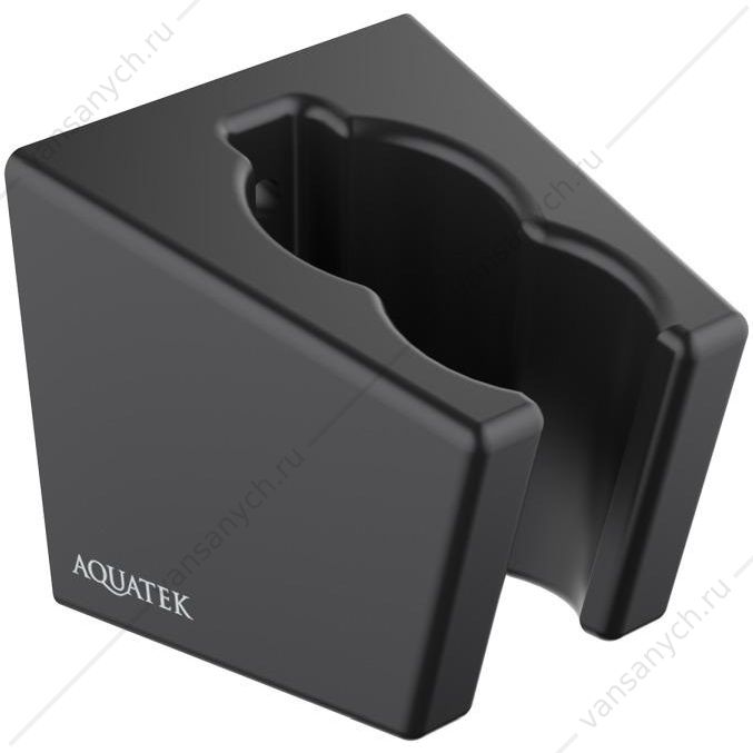 Держатель ручного душа AQUATEK, матовый черный AQ2402MB Aquatek (Россия) купить в Тюмени (Ван Саныч™)