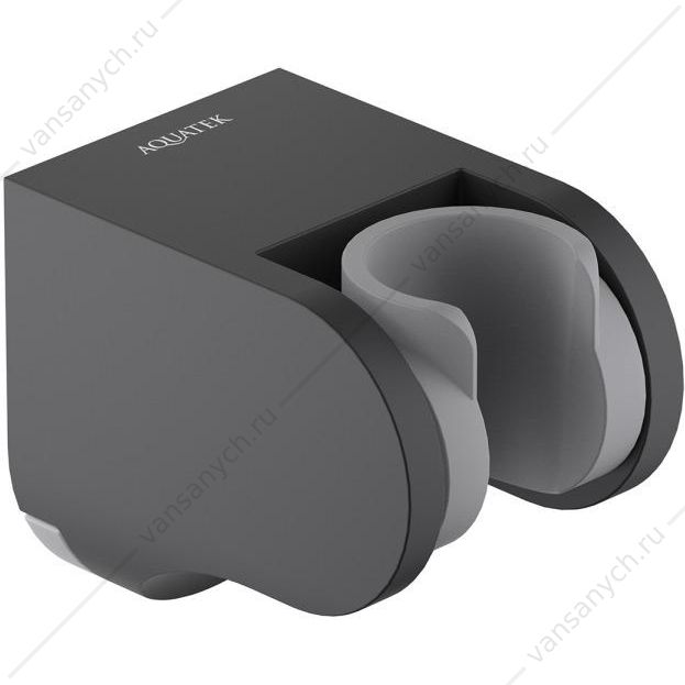 Держатель ручного душа AQUATEK, матовый черный AQ2405MB Aquatek (Россия) купить в Тюмени (Ван Саныч™)