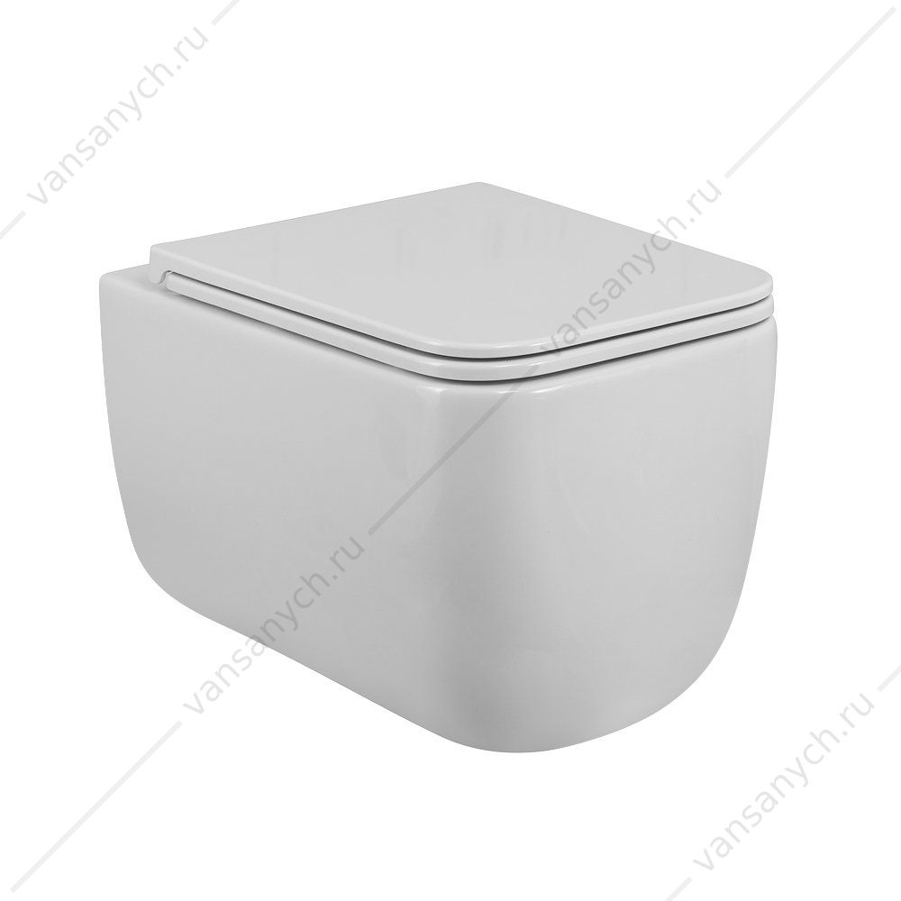 Унитаз безободковый BELBAGNO LUCE-TOR сиденье микролифт, быстросъем, BB076CH-TOR/SC Belbagno (Италия) купить в Тюмени (Ван Саныч™)