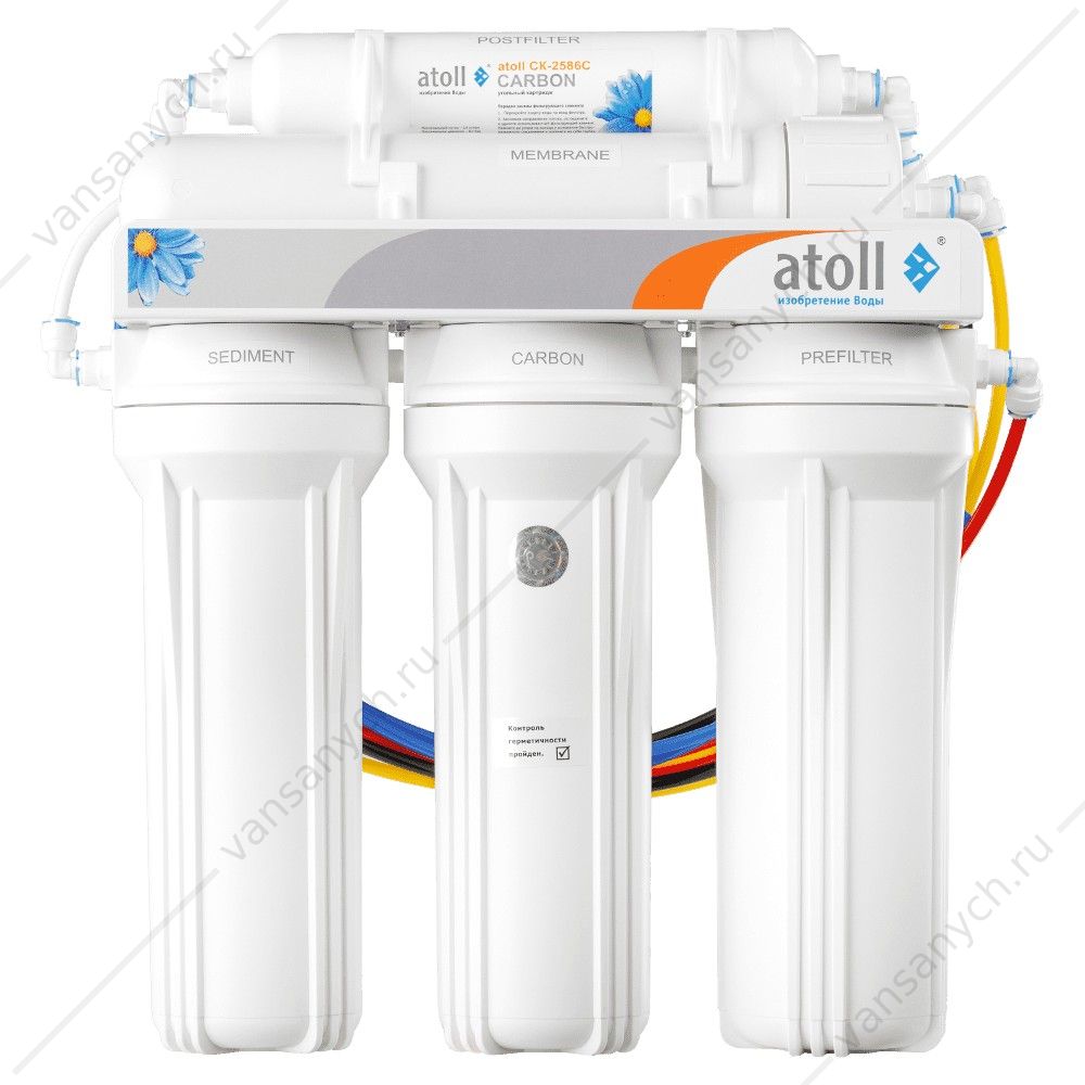 Фильтр для воды (обратный осмос) atoll A-550 STDA (без питьевого крана) ATEFDR097 attol (Россия) купить в Тюмени (Ван Саныч™)