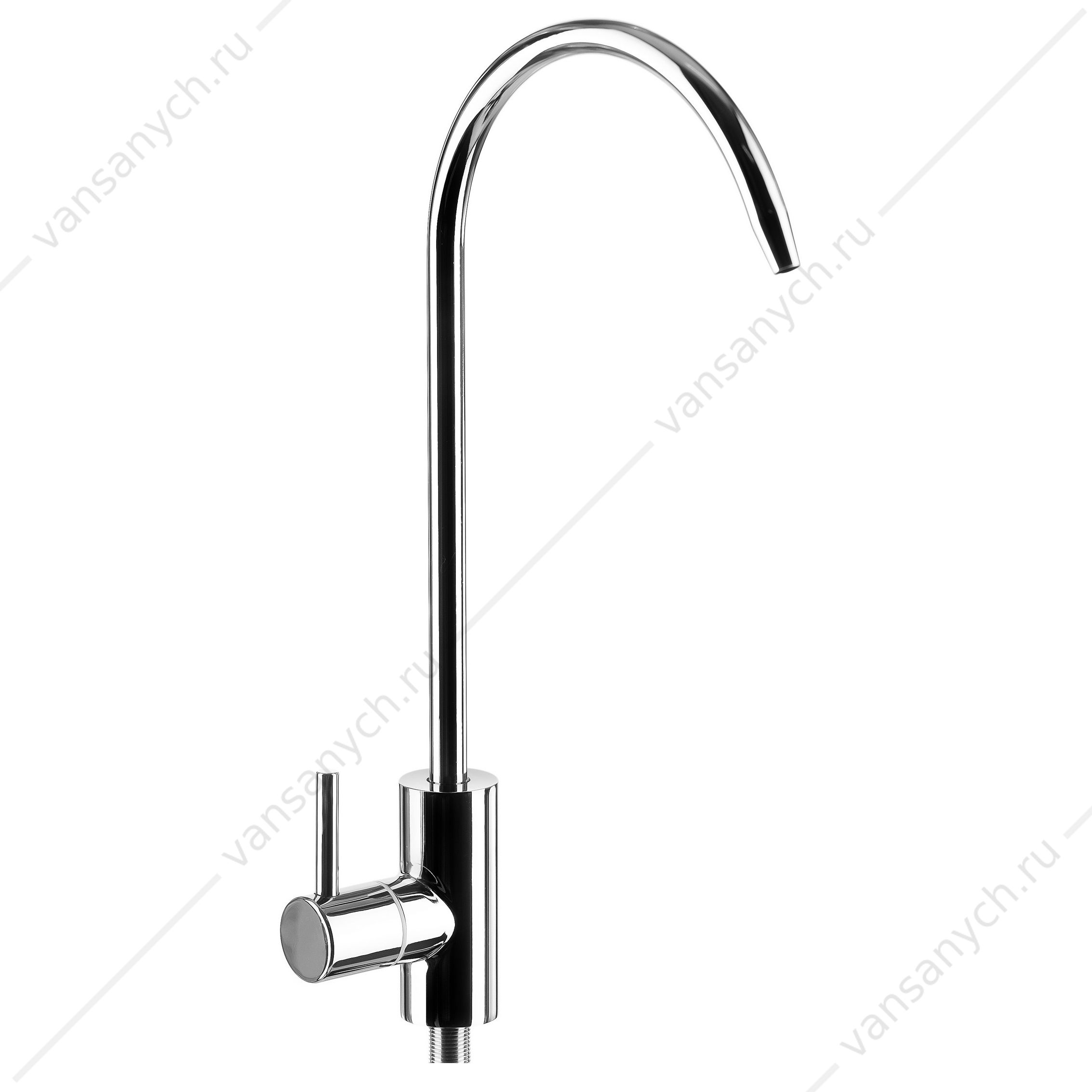 Кран для чистой воды F0705-C d 25 (хром) Гейзер (Россия) купить в Тюмени (Ван Саныч™)
