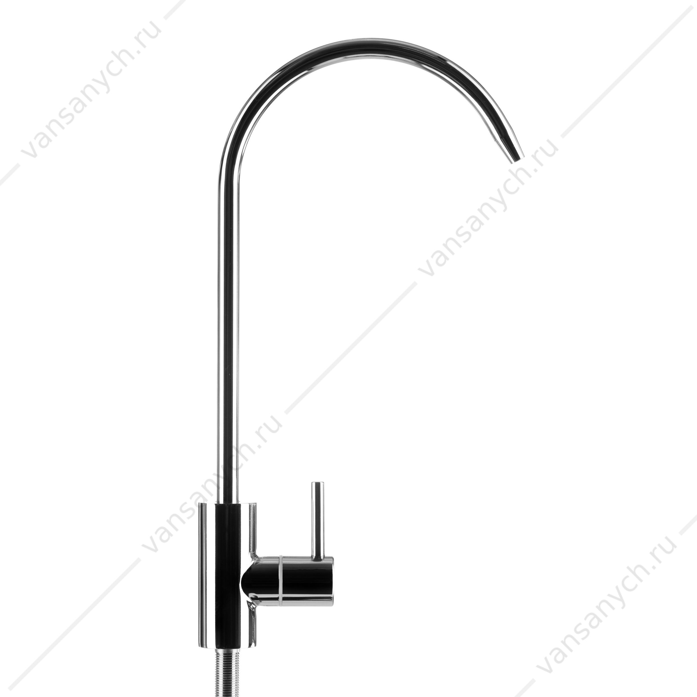Кран для чистой воды F0705-C d 25 (хром) Гейзер (Россия) купить в Тюмени (Ван Саныч™)