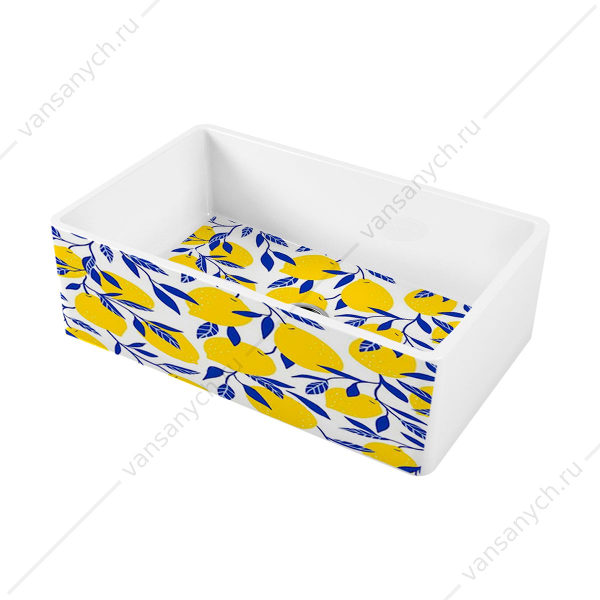 Мойка Omoikiri Mikura 76-Lemon Natceramic/белый Omoikiri (Япония) купить в Тюмени (Ван Саныч™)