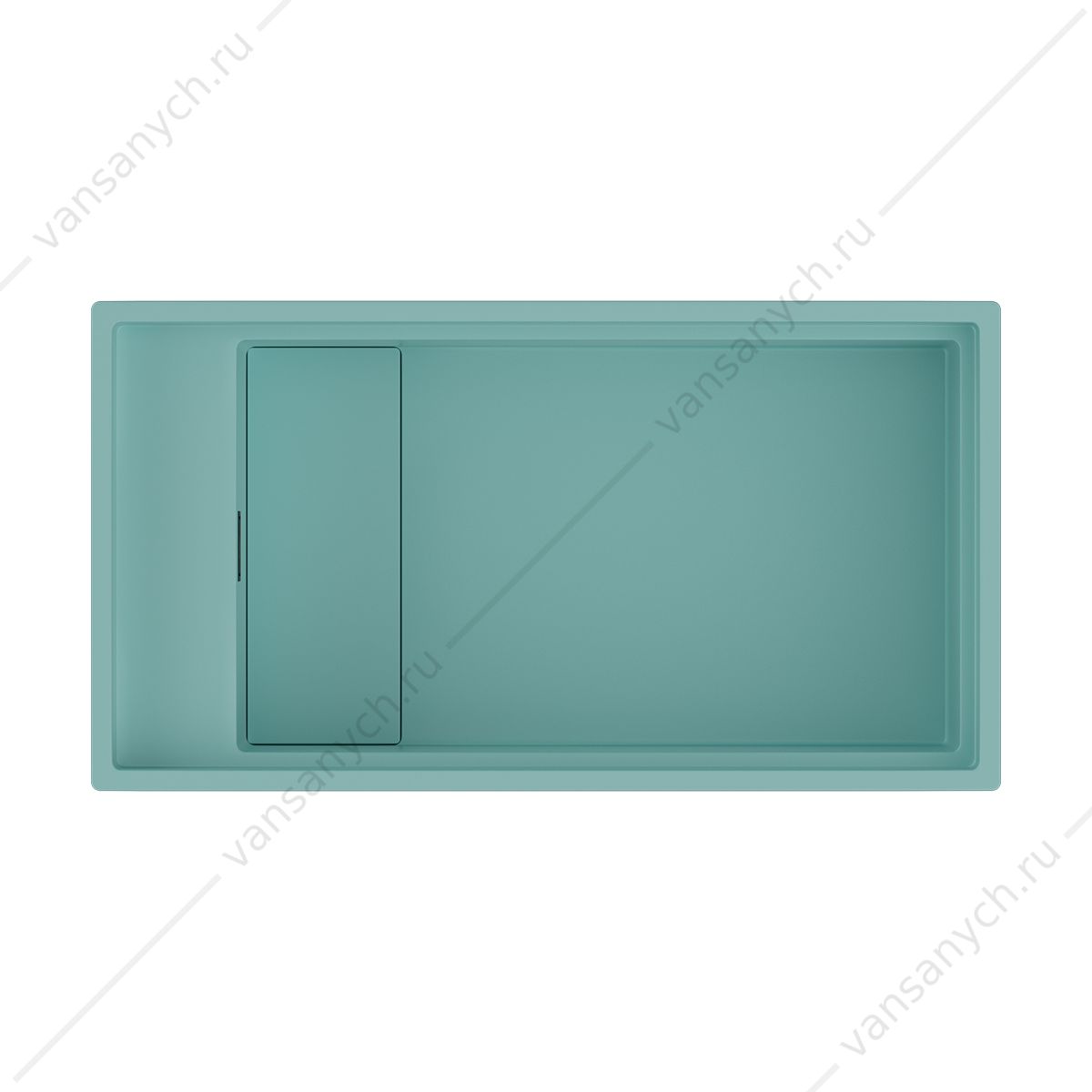Мойка Omoikiri Kinaru Pro 86-U/I-AZ Artceramic/azur blue Omoikiri (Япония) купить в Тюмени (Ван Саныч™)