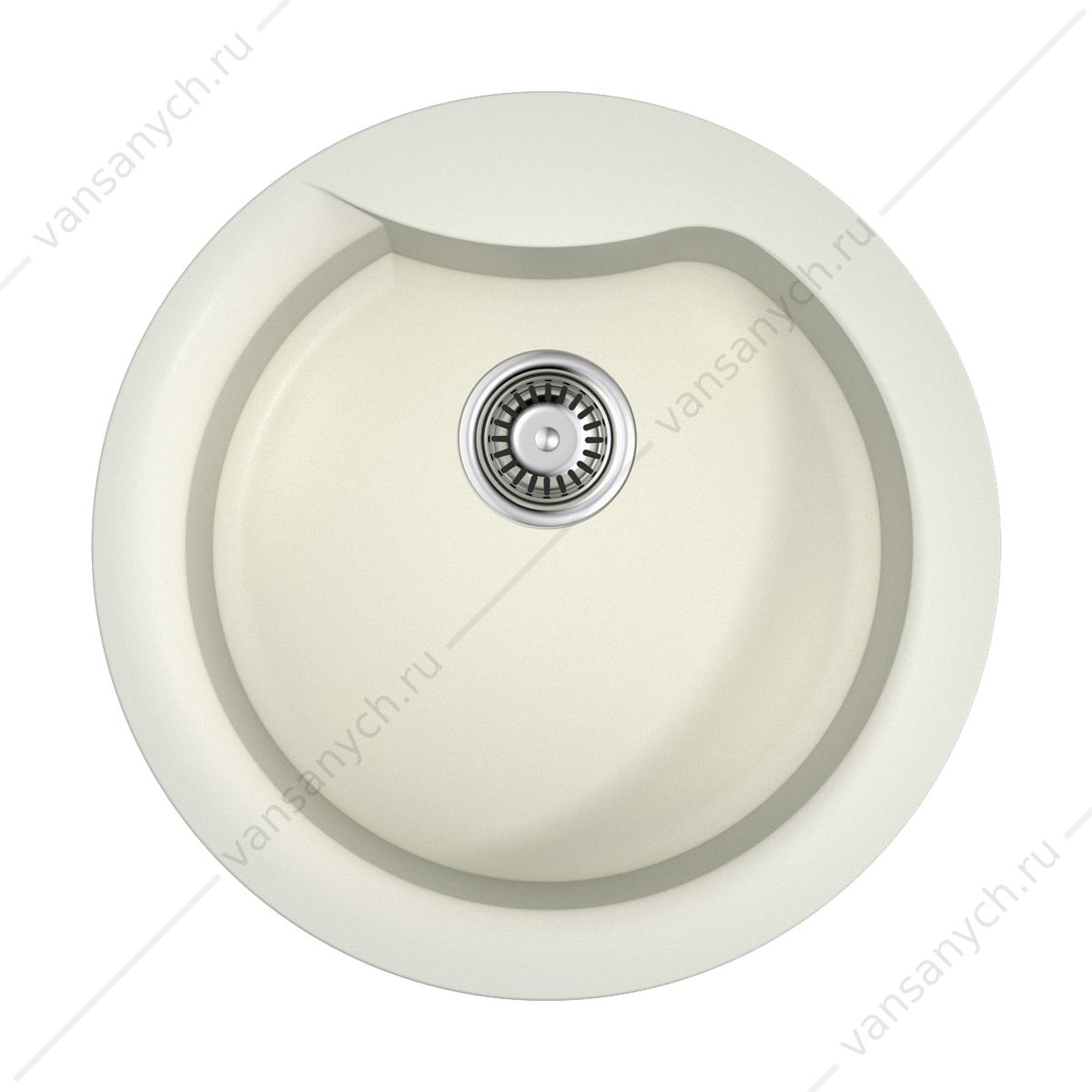 Мойка Omoikiri Yasugata 48R-WH Tetogranit/белый Omoikiri (Япония) купить в Тюмени (Ван Саныч™)