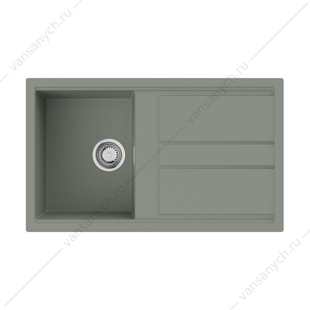Мойка Omoikiri Kitagawa 86-WG Artceramic/wind green Omoikiri (Япония) купить в Тюмени (Ван Саныч™)