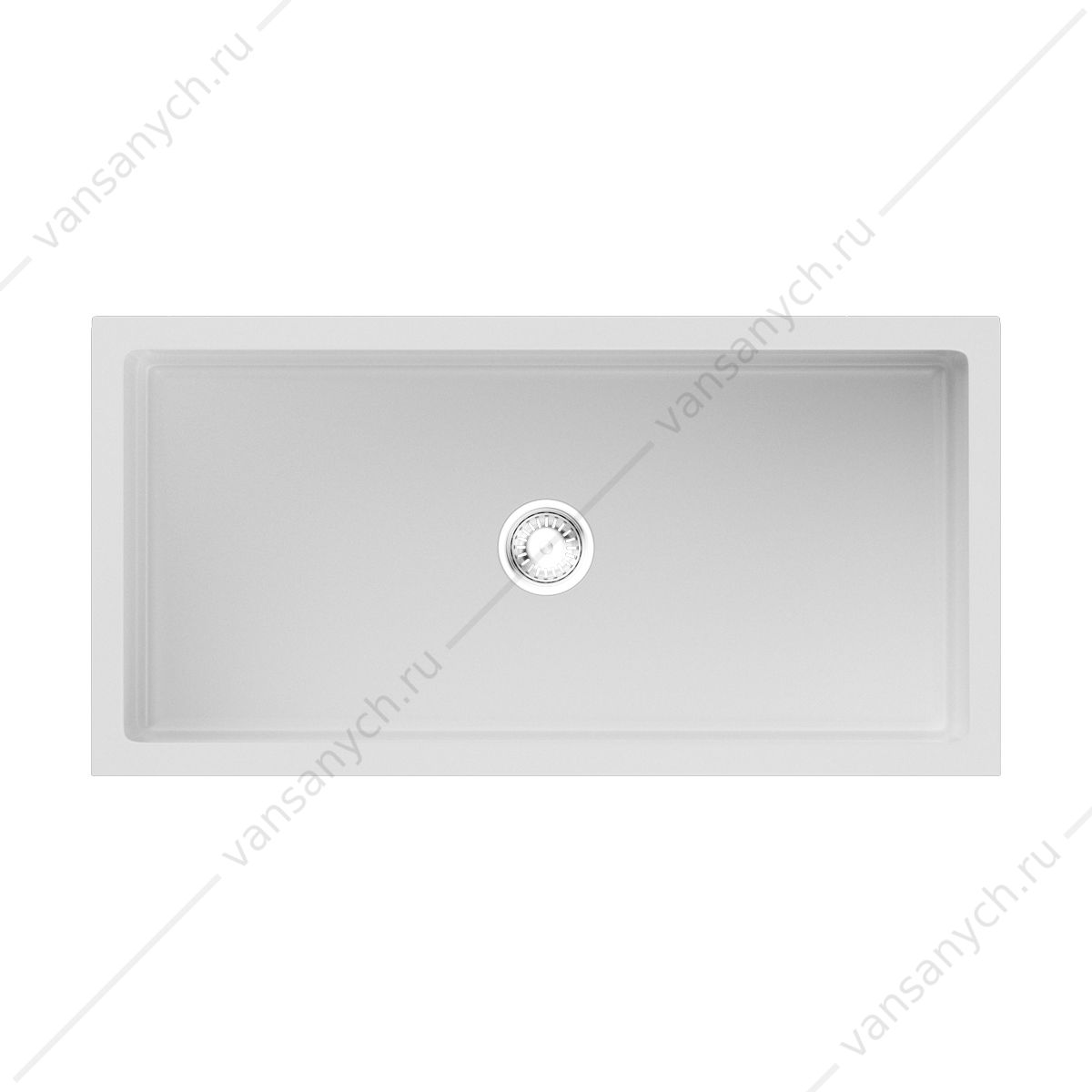 Мойка Omoikiri Mikura 91-WH Glossy Natceramic/белый глянцевый Omoikiri (Япония) купить в Тюмени (Ван Саныч™)