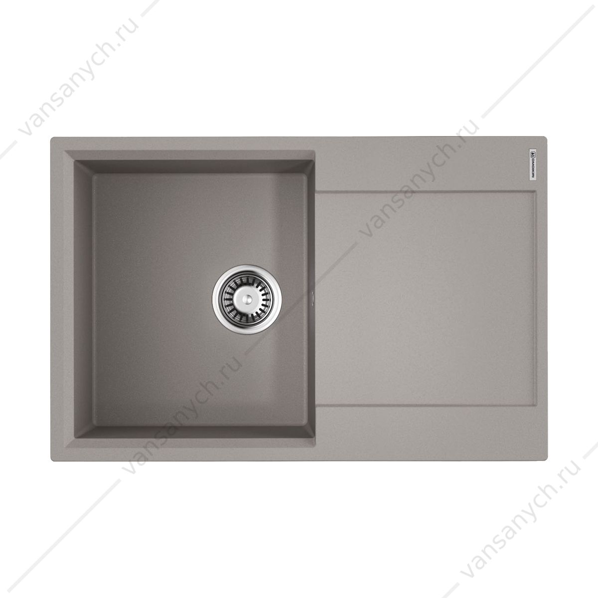 Мойка Omoikiri Daisen 78-GR leningrad grey Omoikiri (Япония) купить в Тюмени (Ван Саныч™)