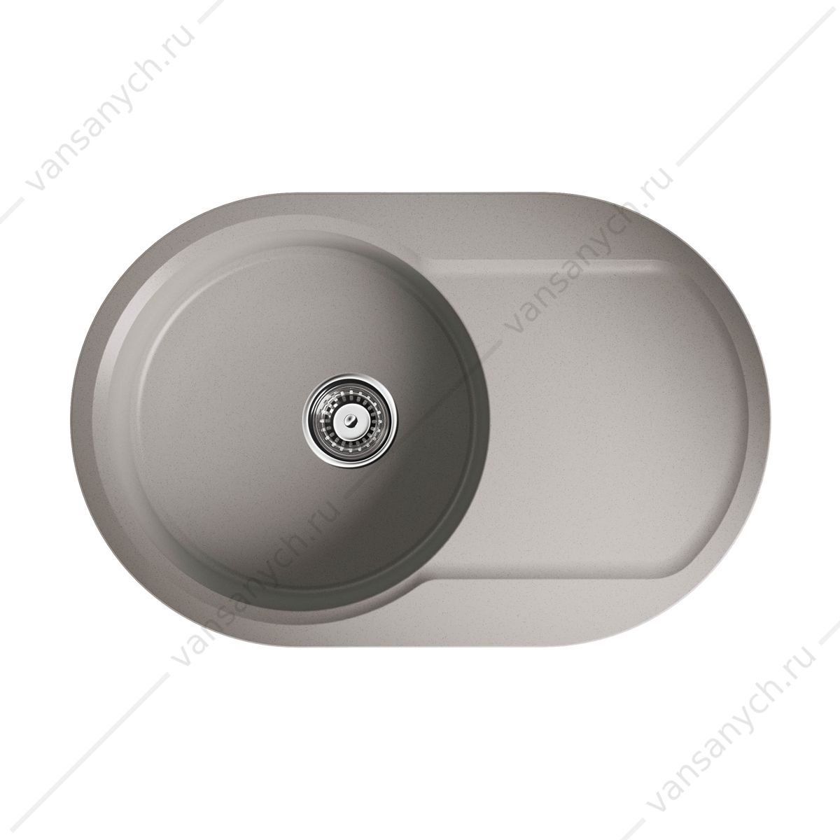 Мойка Omoikiri Manmaru 78-GR leningrad grey Omoikiri (Япония) купить в Тюмени (Ван Саныч™)