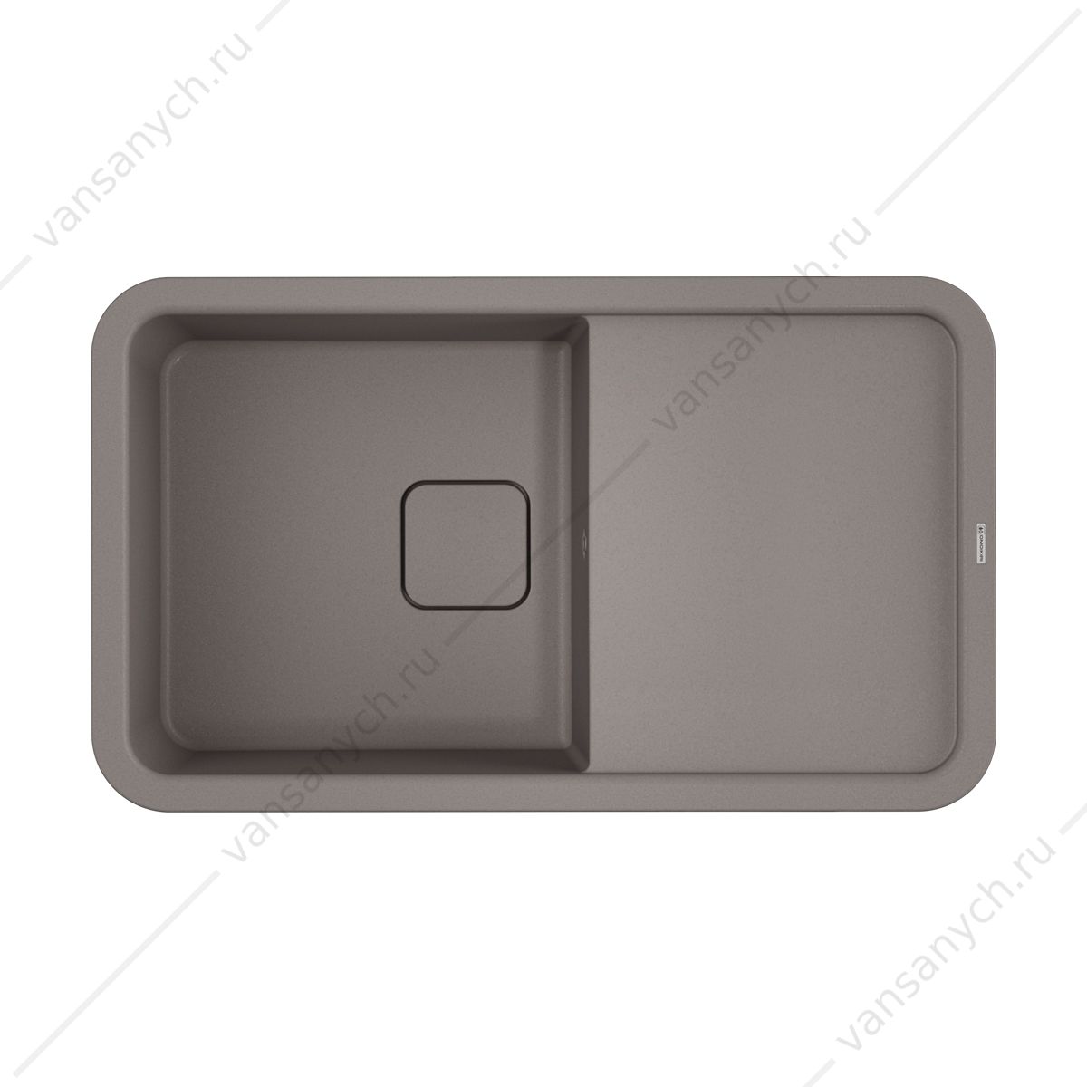 Мойка Omoikiri Tasogare 86-GR leningrad grey Omoikiri (Япония) купить в Тюмени (Ван Саныч™)