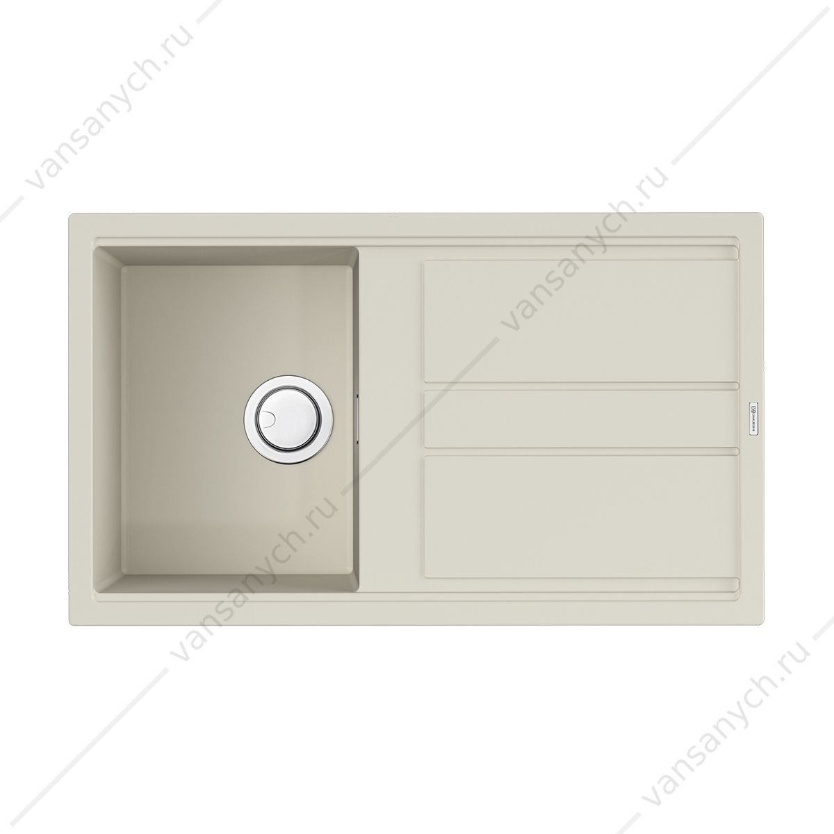 Мойка Omoikiri Kitagawa 86-WH Artceramic/белый Omoikiri (Япония) купить в Тюмени (Ван Саныч™)