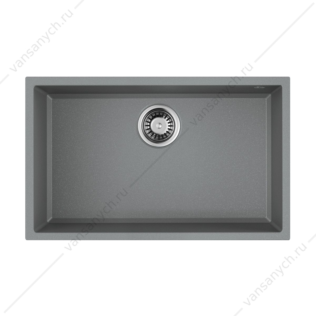 Мойка Omoikiri Tedori 66-U-GR Tetogranit/leningrad grey Omoikiri (Япония) купить в Тюмени (Ван Саныч™)