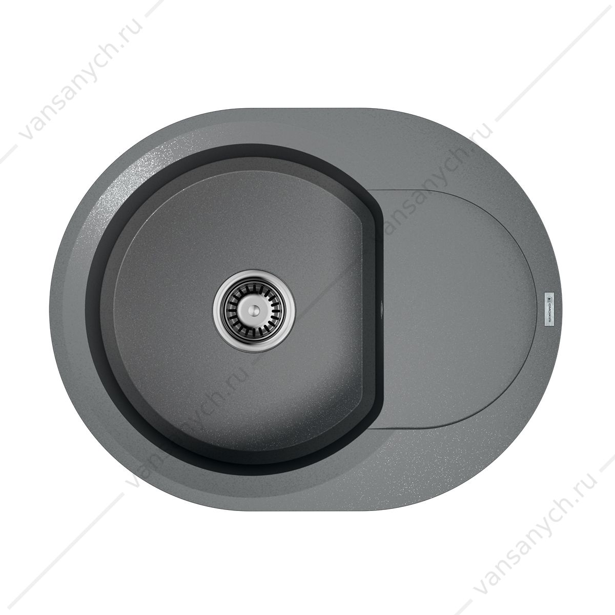 Мойка Omoikiri Sakaime 60E-GR Tetogranit/leningrad grey Omoikiri (Япония) купить в Тюмени (Ван Саныч™)