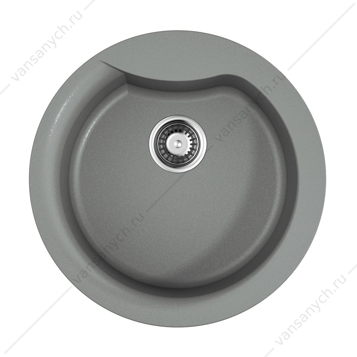 Мойка Omoikiri Yasugata 48R-GR Tetogranit/leningrad grey Omoikiri (Япония) купить в Тюмени (Ван Саныч™)