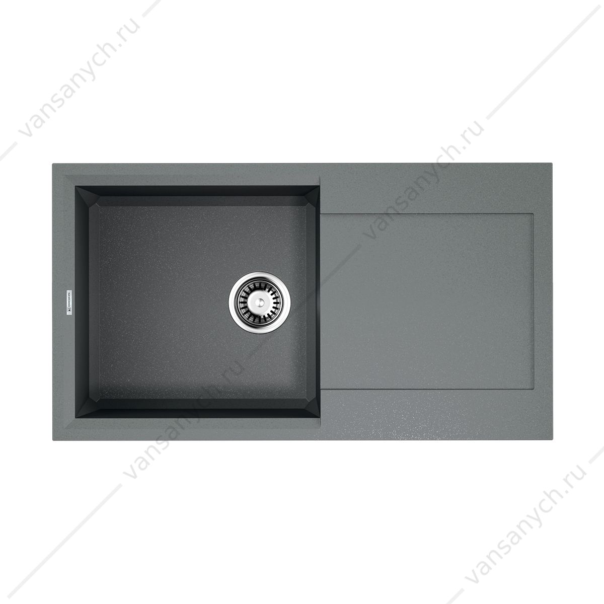 Мойка Omoikiri Sakaime 78-GR Tetogranit/leningrad grey Omoikiri (Япония) купить в Тюмени (Ван Саныч™)