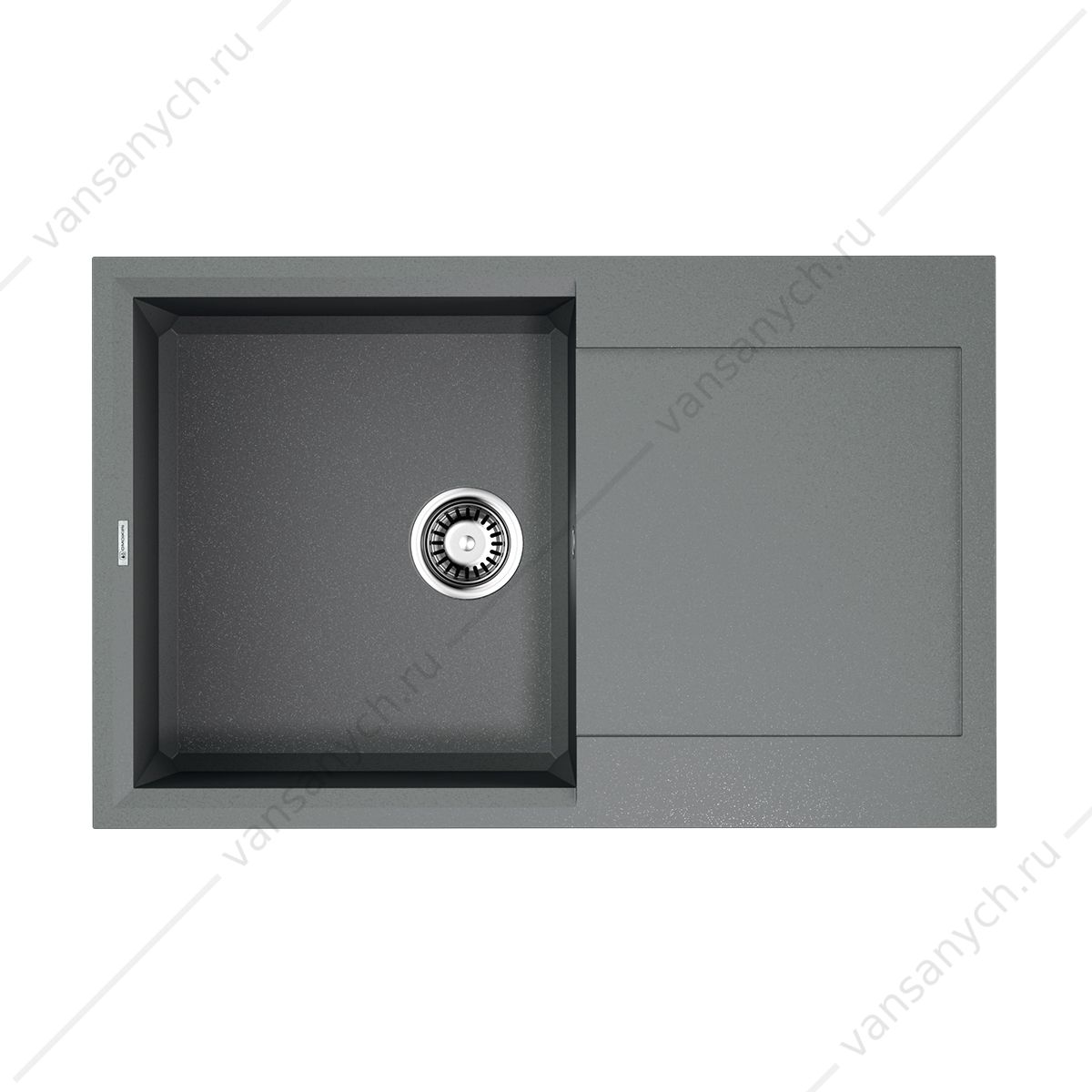 Мойка Omoikiri Sakaime 79-GR Tetogranit/leningrad grey Omoikiri (Япония) купить в Тюмени (Ван Саныч™)