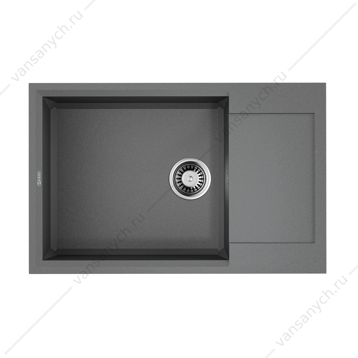 Мойка Omoikiri Sakaime 78-LB-GR Tetogranit/leningrad grey Omoikiri (Япония) купить в Тюмени (Ван Саныч™)