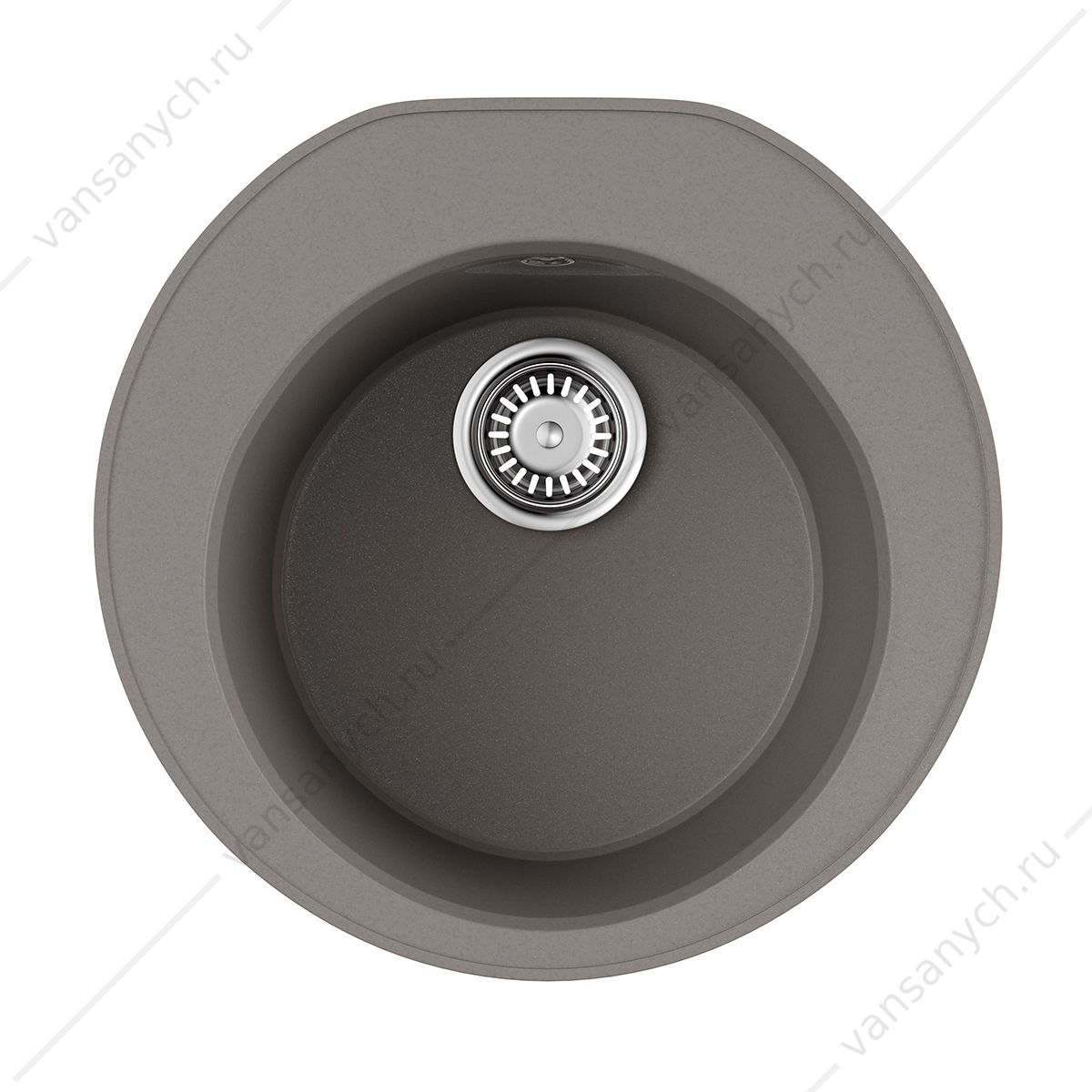 Мойка Omoikiri Miya 50-R-GR Tetogranit/leningrad grey Omoikiri (Япония) купить в Тюмени (Ван Саныч™)