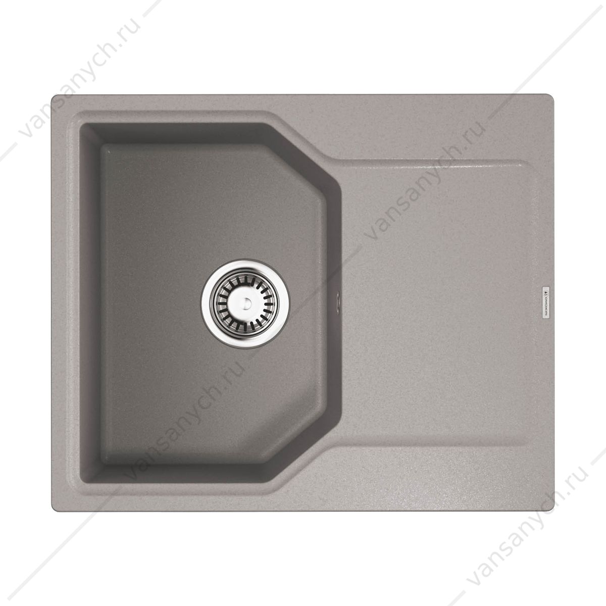 Мойка Omoikiri Yonaka 61-GR leningrad grey Omoikiri (Япония) купить в Тюмени (Ван Саныч™)