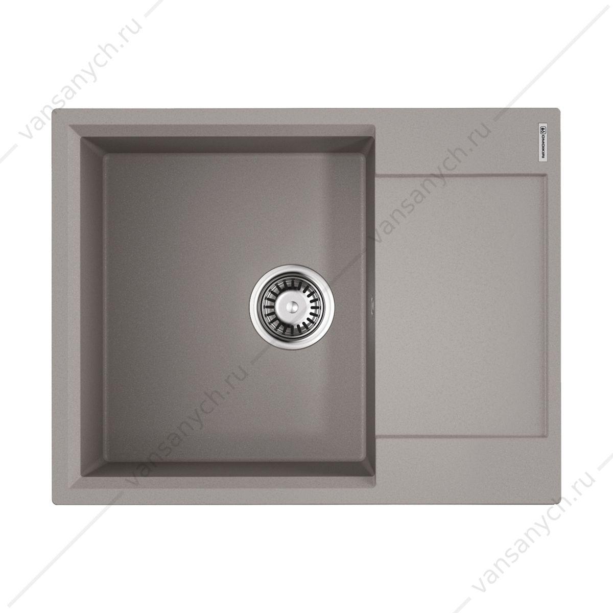 Мойка Omoikiri Daisen 65-GR leningrad grey Omoikiri (Япония) купить в Тюмени (Ван Саныч™)